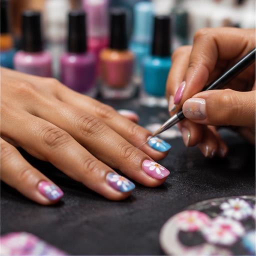 Nail Art event illustration